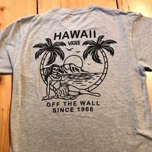 Grey Vans Hawaii classic fit t-shirt